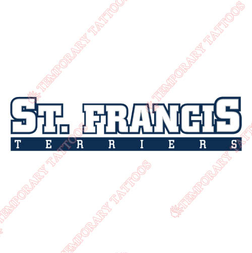 St. Francis Terriers Customize Temporary Tattoos Stickers NO.6335